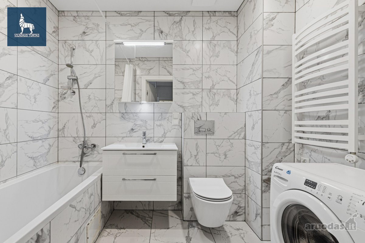 Parduodamas Moderniai Įrengtas 2 Kambarių - nuotraukos Nr. 15