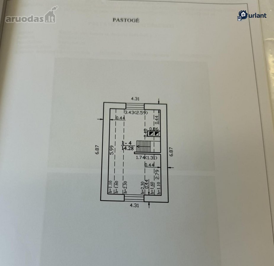 Parduodamas Mūrinis Sodo Namas Su 5,76 A - nuotraukos Nr. 8
