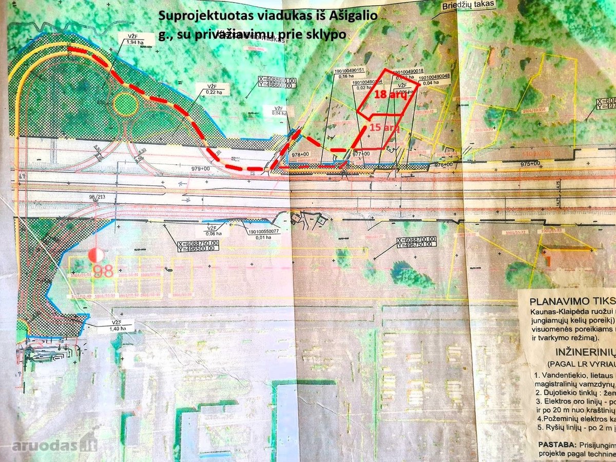 18 arų sklypas Islandijos pl., Eiguliuose, - nuotraukos Nr. 13