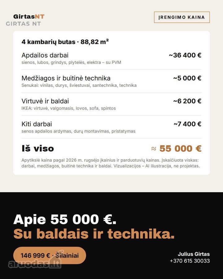 Parduodamas 4 kambarių butas Šilainiuose, - nuotraukos Nr. 33