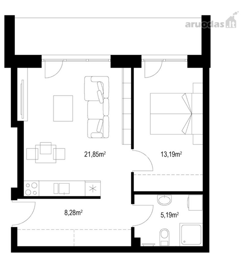 Siūlome įsigyti modernų, šiuolaikiškai - nuotraukos Nr. 20