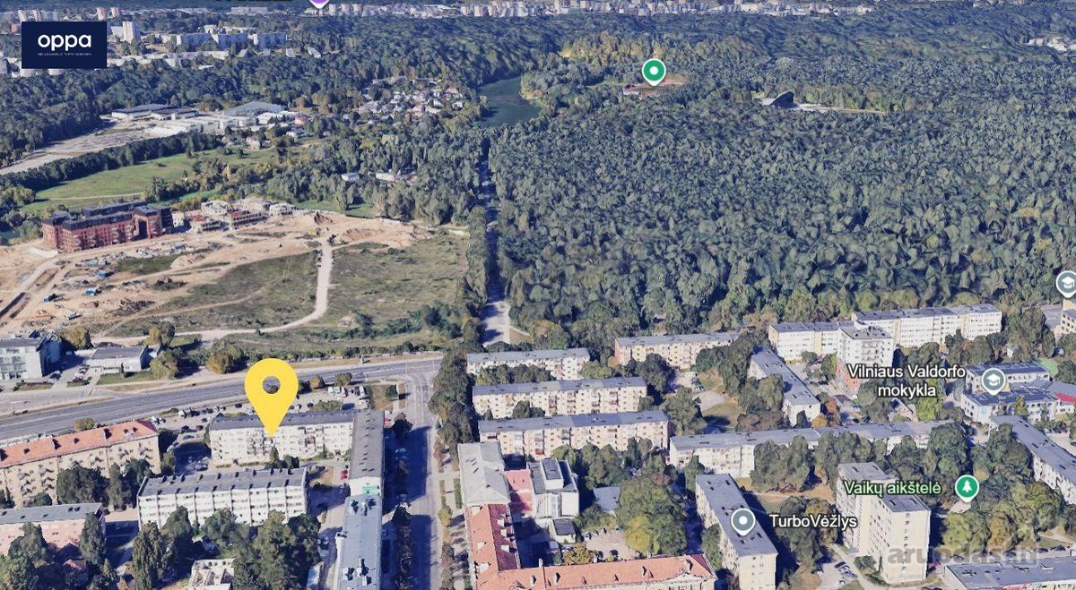 Jaukus 1 Kambario Butas Su Vaizdu Į Vingio - nuotraukos Nr. 17
