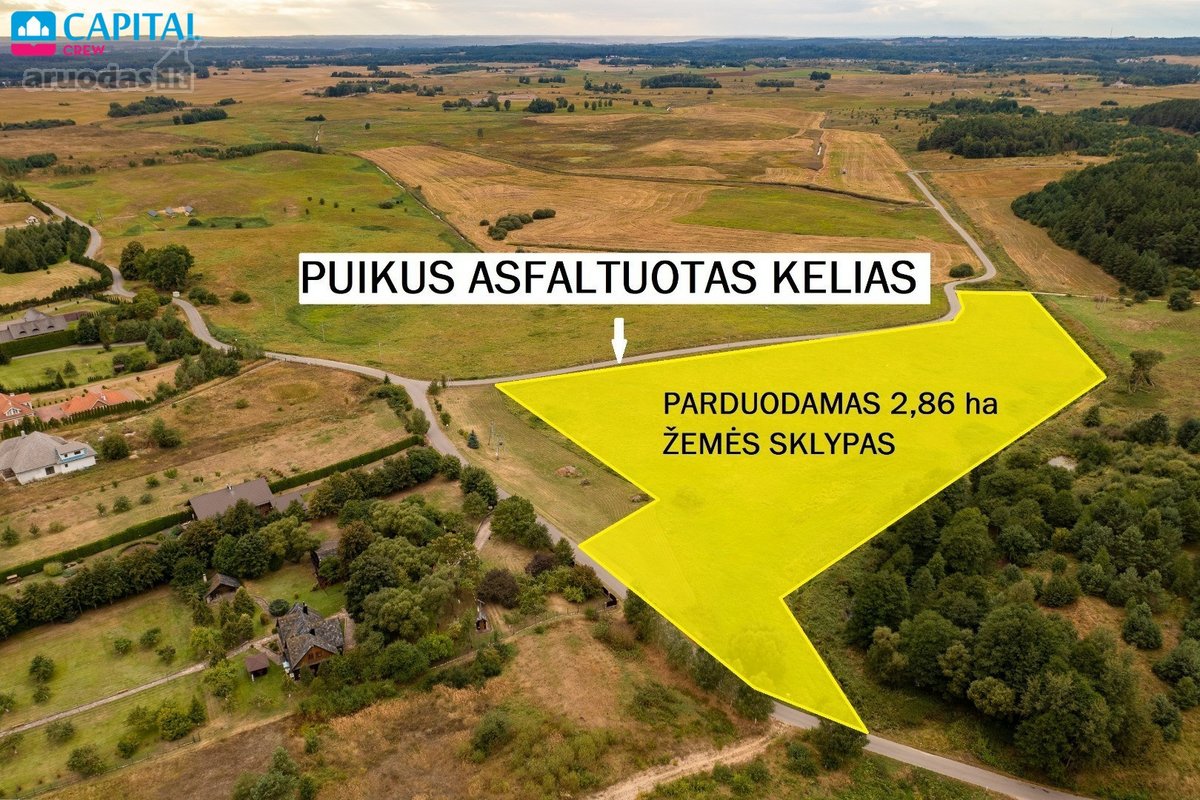 Parduodamas 2,86 Ha Žemės Ūkio Paskirties - nuotraukos Nr. 5
