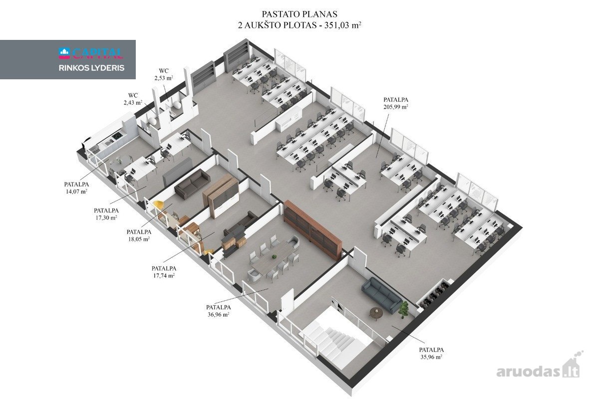 Parduodamos Sandėliavimo Ir Administracinės - nuotraukos Nr. 23