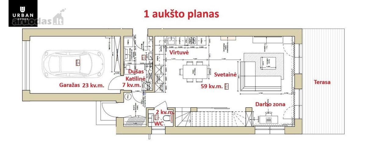 Erdvus Namas Su Garažu! - nuotraukos Nr. 23