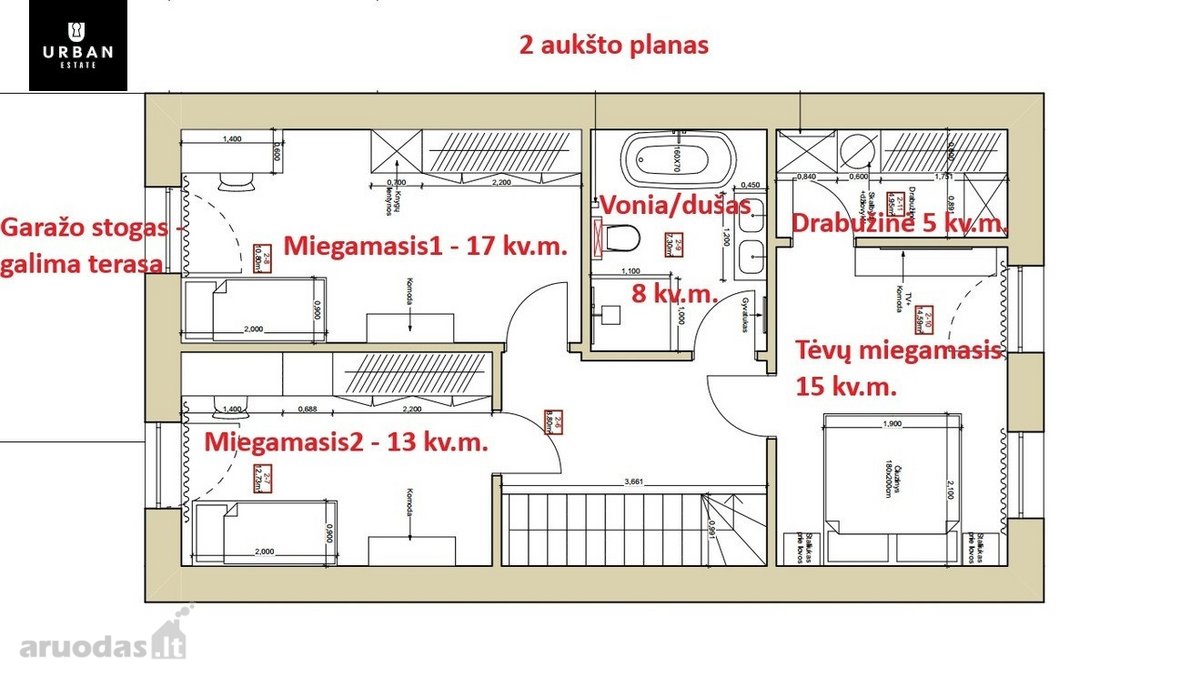 Erdvus Namas Su Garažu! - nuotraukos Nr. 24