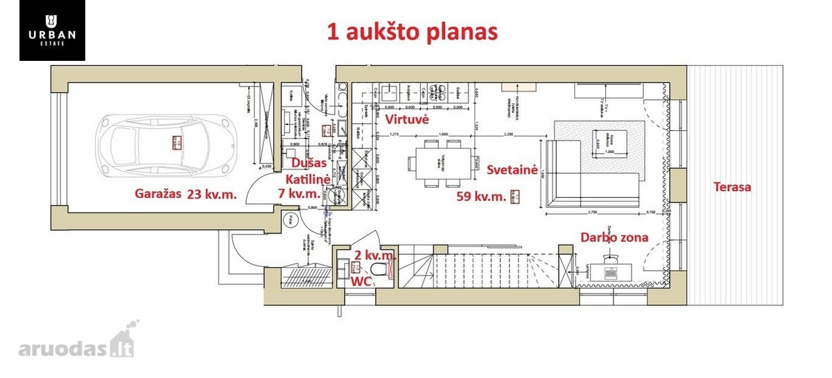 Erdvus Namas Su Garažu! - nuotraukos Nr. 24