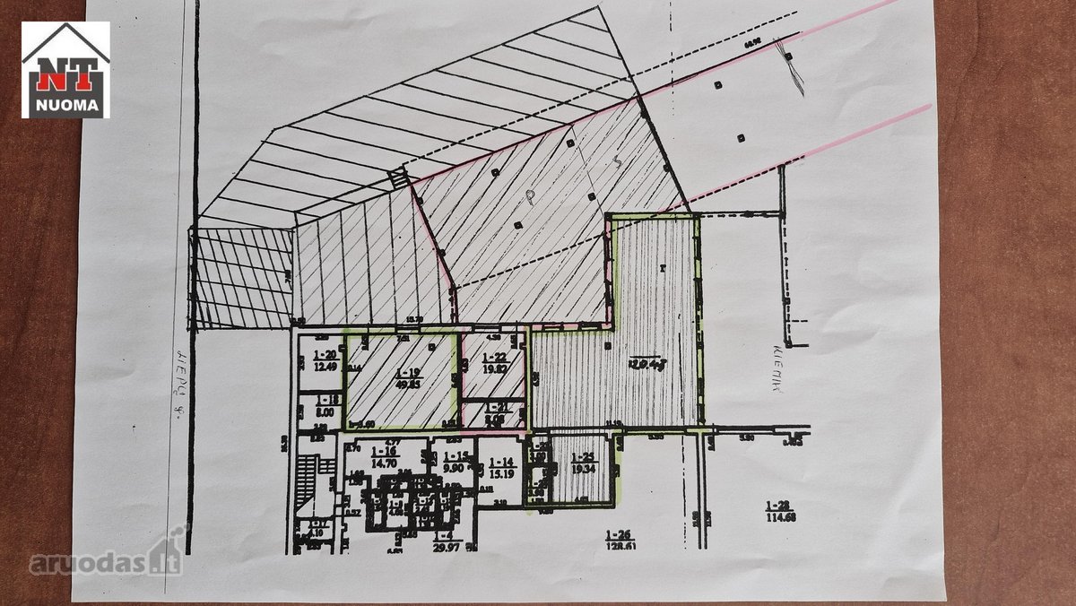 Nuomojamos 220 kv.m. , šaltos'' patalpos - nuotraukos Nr. 10