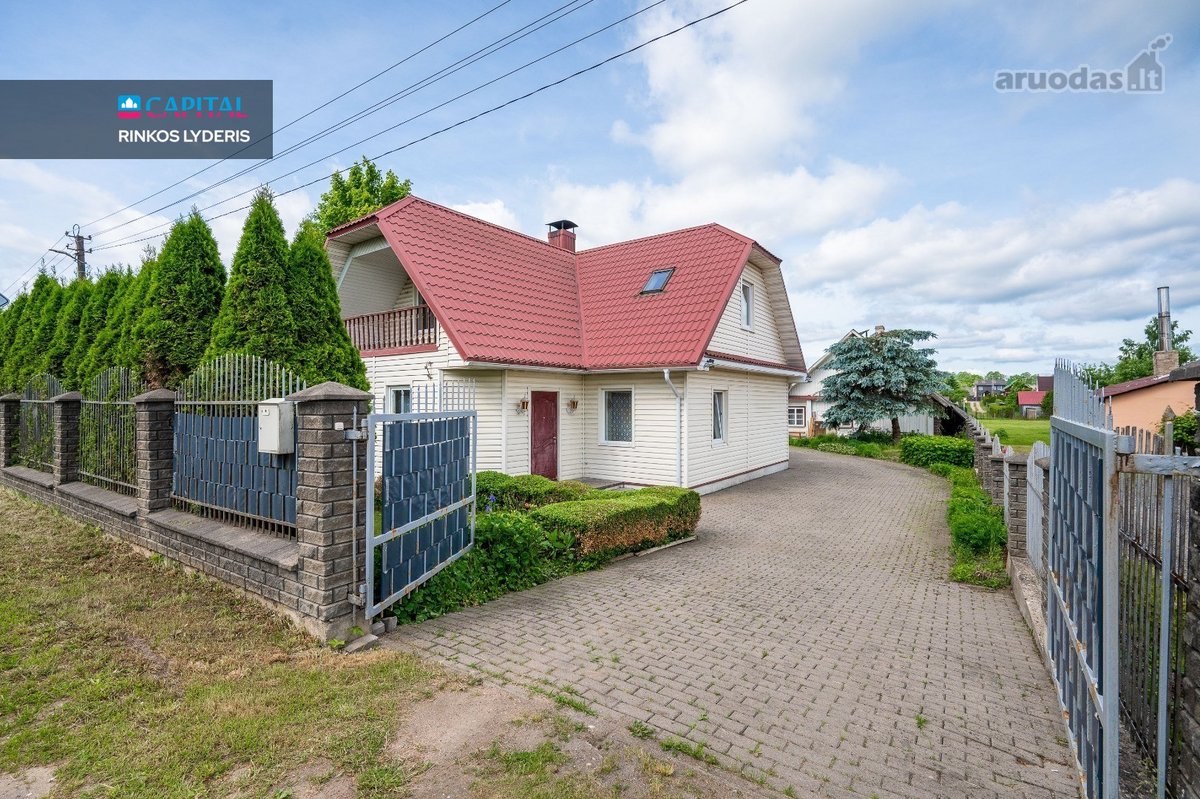 Parduodamas dviejų aukštų namas su ūkiniu - nuotraukos Nr. 34
