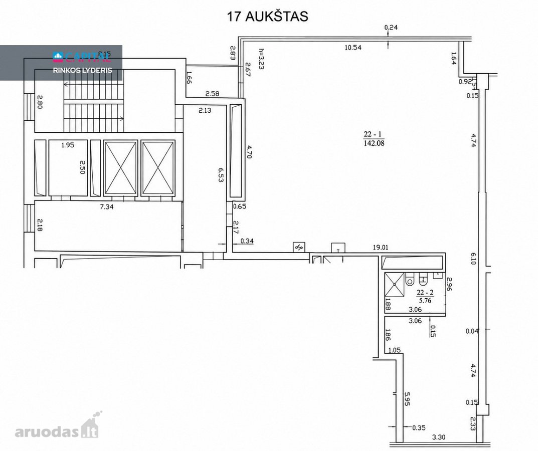 Aukščiausias gyvenamasis pastato aukštas su - nuotraukos Nr. 2