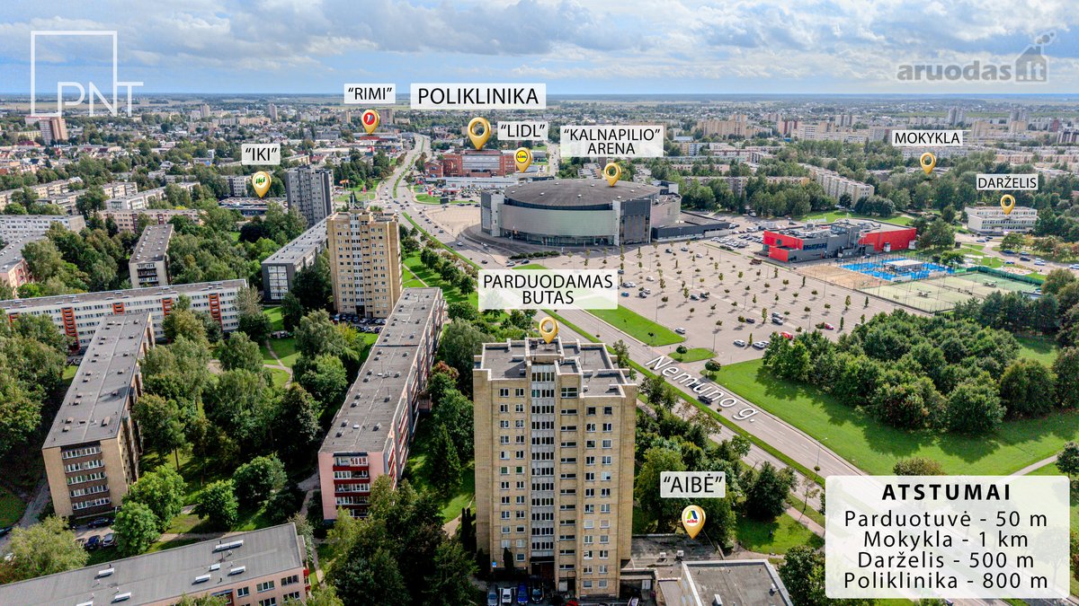 Parduodamas erdvus 3 kambarių butas Nemuno g. - nuotraukos Nr. 25
