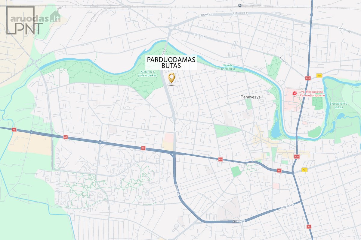 Parduodamas erdvus 3 kambarių butas Nemuno g. - nuotraukos Nr. 27