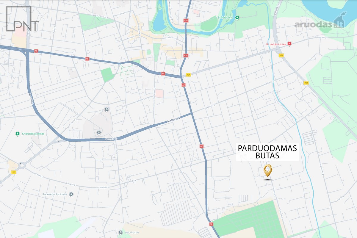 Parduodamas tvarkingai įrengtas 2 kambarių - nuotraukos Nr. 14