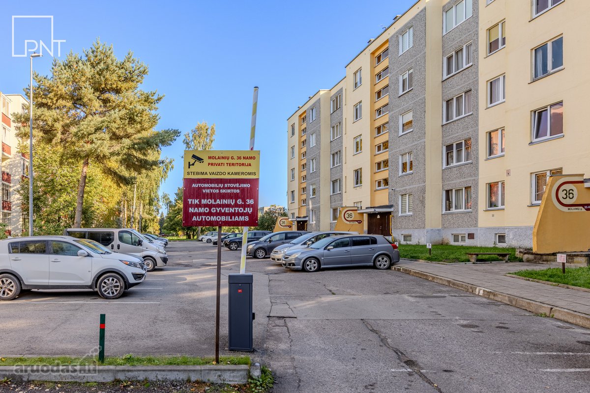 Parduodamas įrengtas 3 kambarių butas - nuotraukos Nr. 20