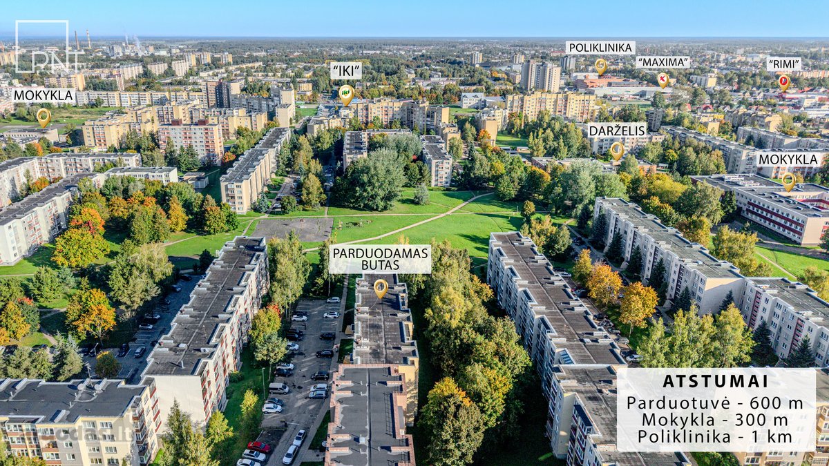 Parduodamas įrengtas 3 kambarių butas - nuotraukos Nr. 23