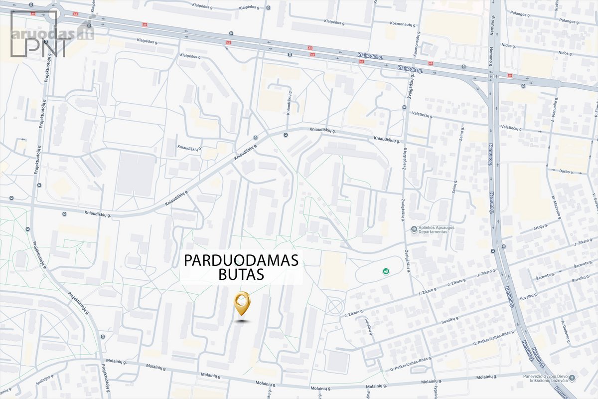 Parduodamas įrengtas 3 kambarių butas - nuotraukos Nr. 26