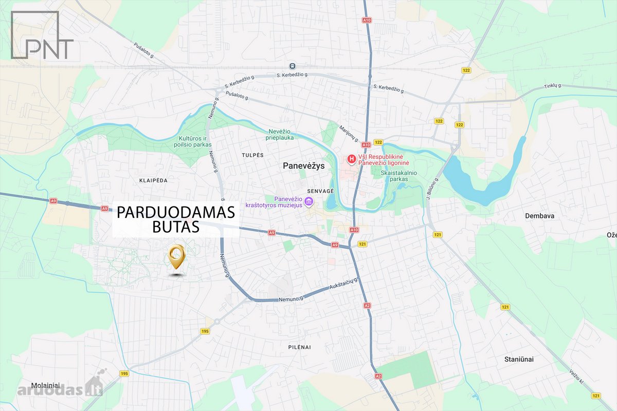Parduodamas įrengtas 3 kambarių butas - nuotraukos Nr. 27
