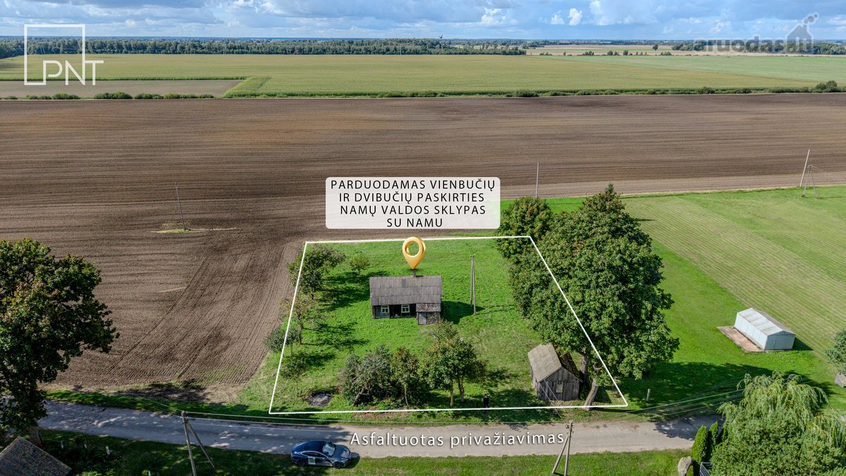 Parduodamas 18,34 Arų Namų Valdos Sklypas Su - nuotraukos Nr. 2