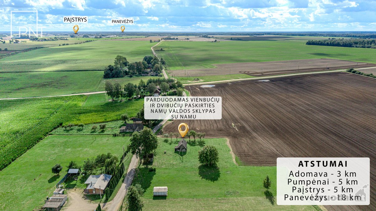 Parduodamas 18,34 Arų Namų Valdos Sklypas Su - nuotraukos Nr. 5