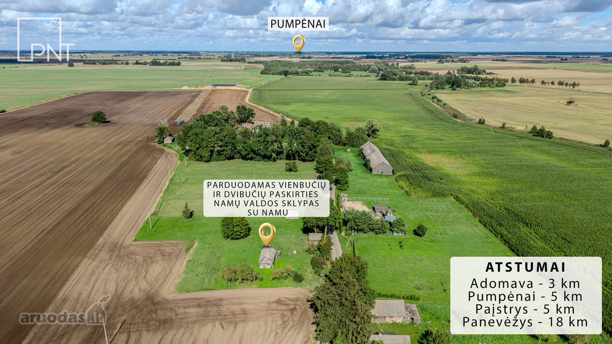 Parduodamas 18,34 Arų Namų Valdos Sklypas Su - nuotraukos Nr. 7