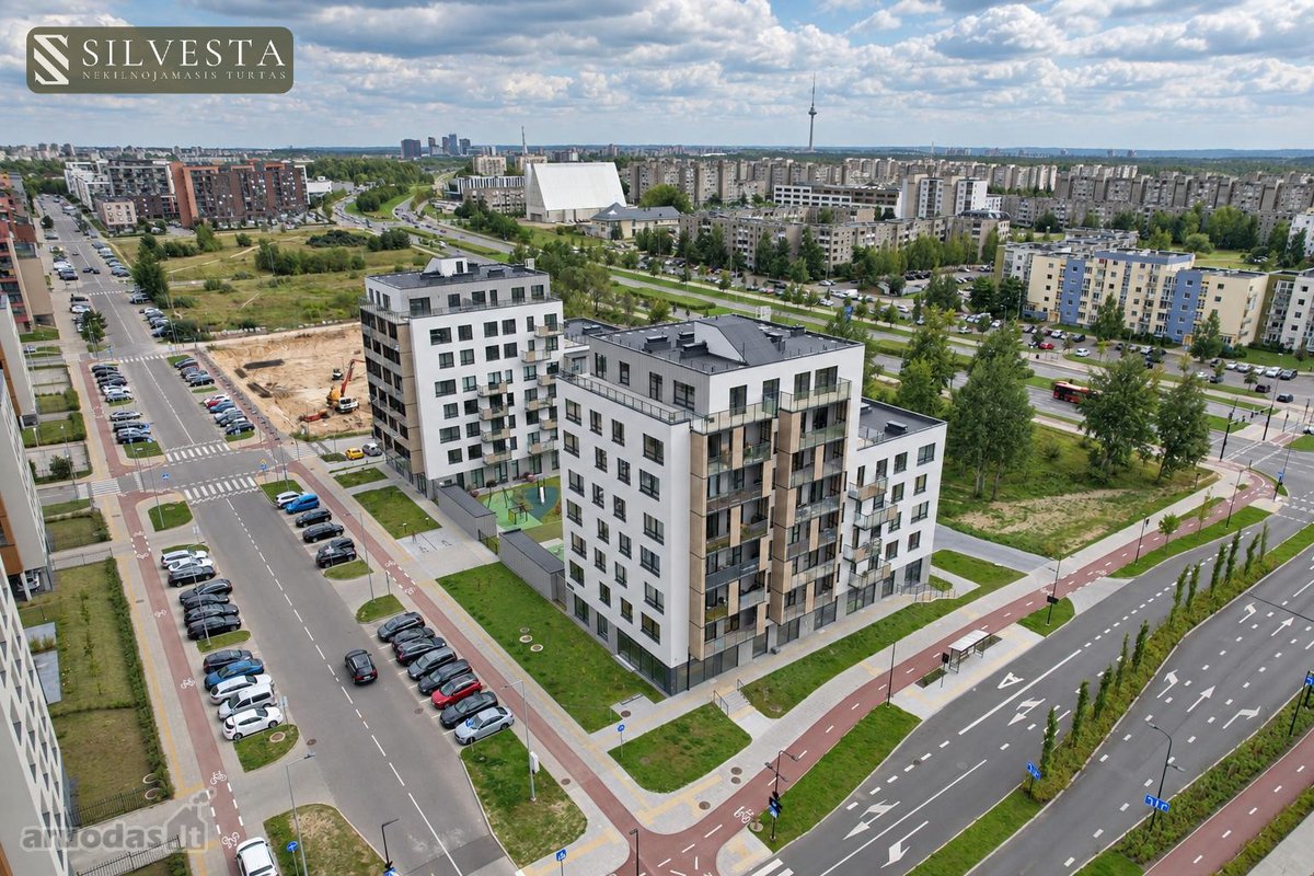 Nuomojamas Naujai Įrengtas 2 Kambarių Butas - nuotraukos Nr. 17