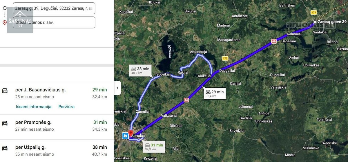 Parduodama Sodyba Zarasų Rajone – Vienkiemis - nuotraukos Nr. 15