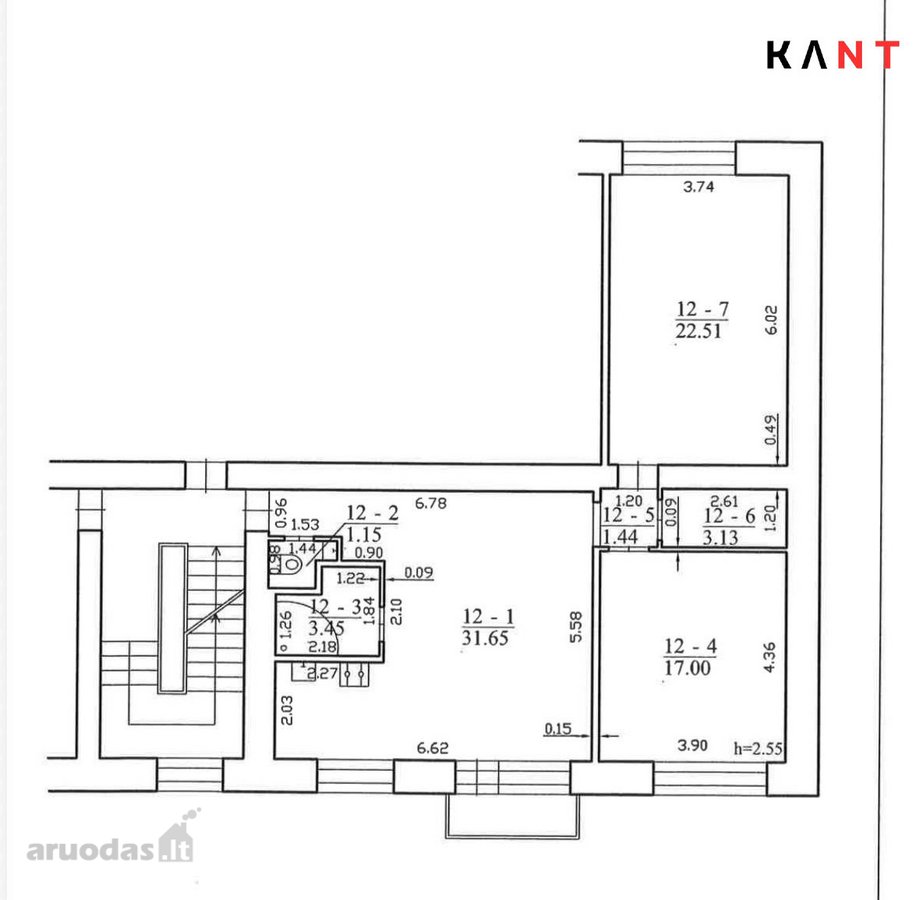 Naujiena - parduodamas erdvus butas Kauno - nuotraukos Nr. 32
