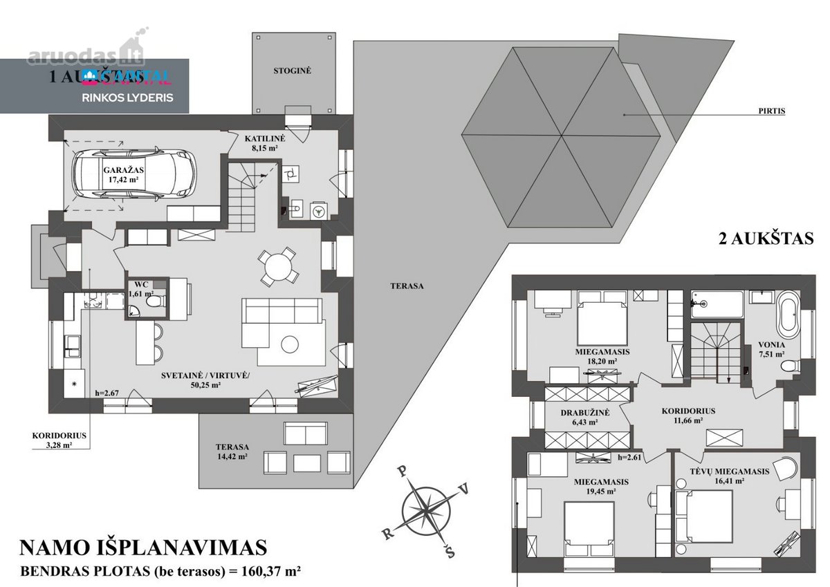 Parduodamas Erdvus Ir Pilnai Įrengtas 4 - nuotraukos Nr. 32