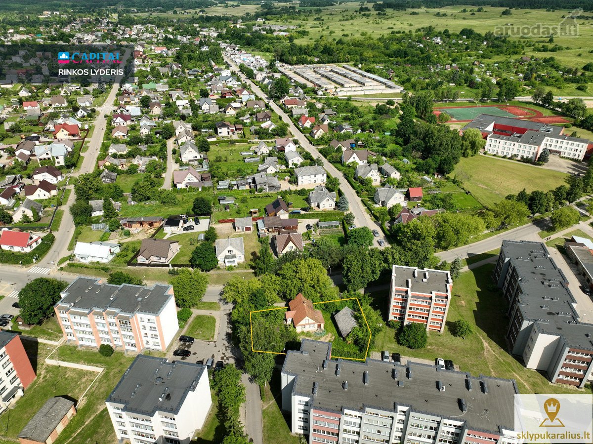 Zarasų mieste, S. Nėries g. parduodamas - nuotraukos Nr. 22