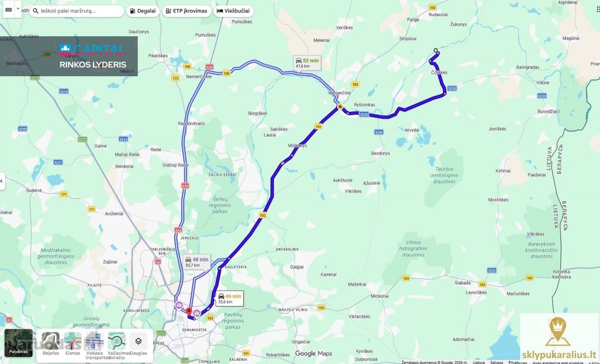 Ant Neries kranto parduodama namų valda su - nuotraukos Nr. 18