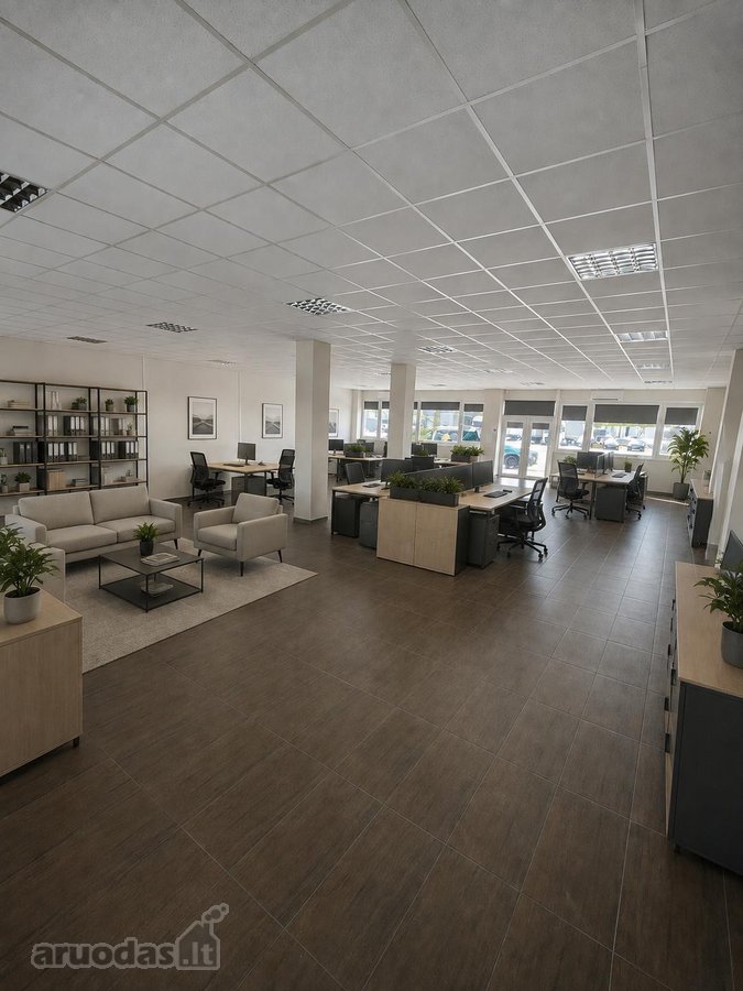 Išnuomojamos 181 m² įrengtos administracinės - nuotraukos Nr. 2