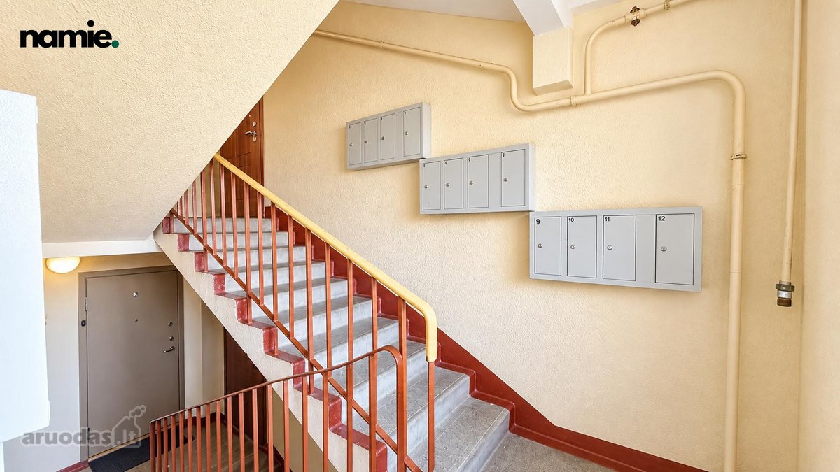Parduodamas šviesus ir erdvus 3 kambarių - nuotraukos Nr. 12