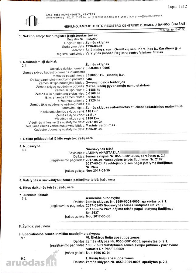 Parduodama sodybvietė Karalinos kaime, - nuotraukos Nr. 25