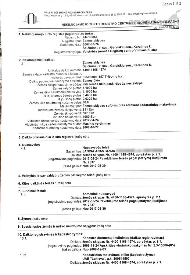 Parduodama sodybvietė Karalinos kaime, - nuotraukos Nr. 23