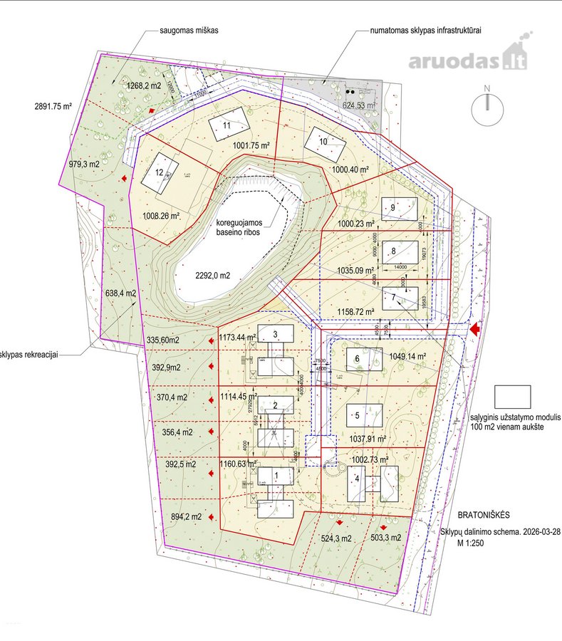 Išskirtinis 2,34 ha Nt vystymo projektas prie - nuotraukos Nr. 5