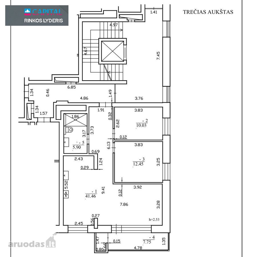 Estetiškas Ir Kokybiškas 3 Kambarių Būstas - nuotraukos Nr. 35
