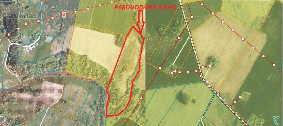 Upės pakrantė, Gelvonų sen. parduodamas 5,80 - nuotraukos Nr. 5