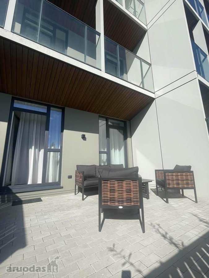 Išnuomojamas naujai įrengtas 33,6 m² butas su - nuotraukos Nr. 7