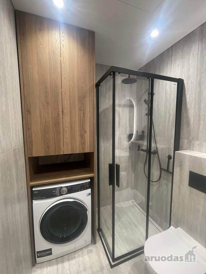 Išnuomojamas naujai įrengtas 33,6 m² butas su - nuotraukos Nr. 4