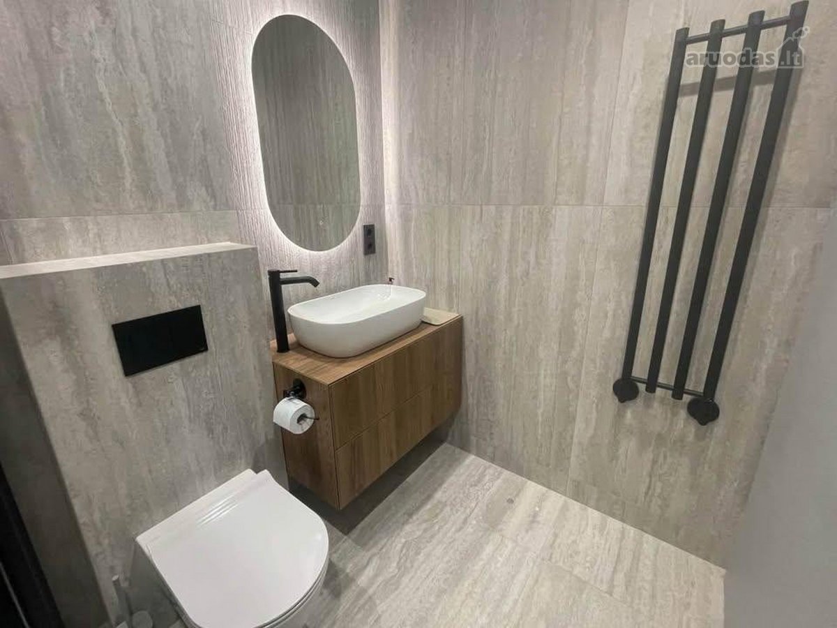 Išnuomojamas naujai įrengtas 33,6 m² butas su - nuotraukos Nr. 5