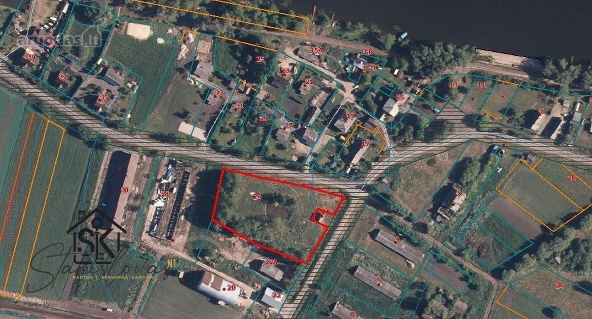 Parduodamas 61,70 Arų Namų Valdos Sklypas - nuotraukos Nr. 7