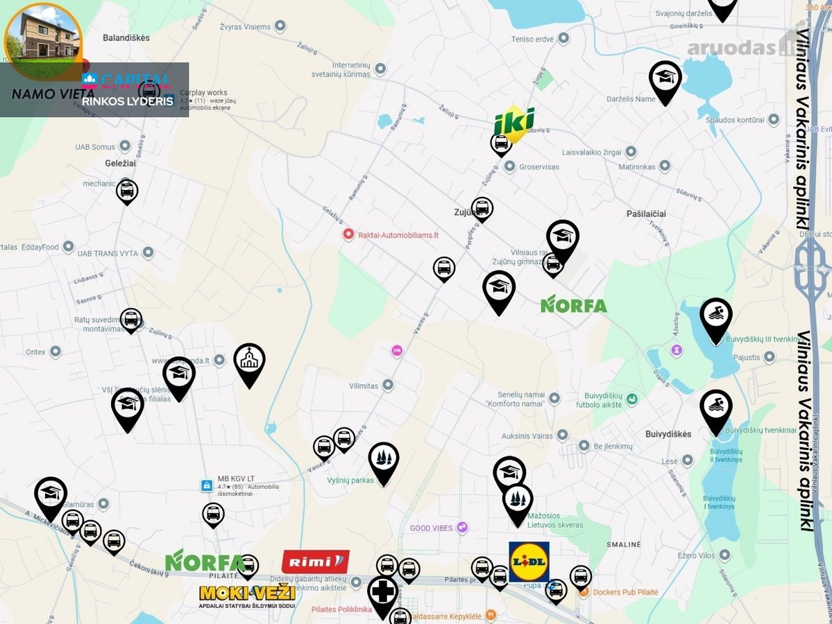 Parduodamas Erdvus Ir Pilnai Įrengtas 4 - nuotraukos Nr. 50