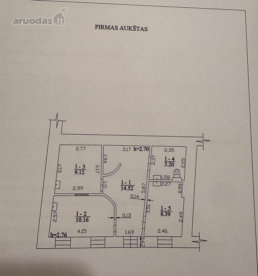 Išnuomojamos senamiestyje naujai įrengtos - nuotraukos Nr. 11