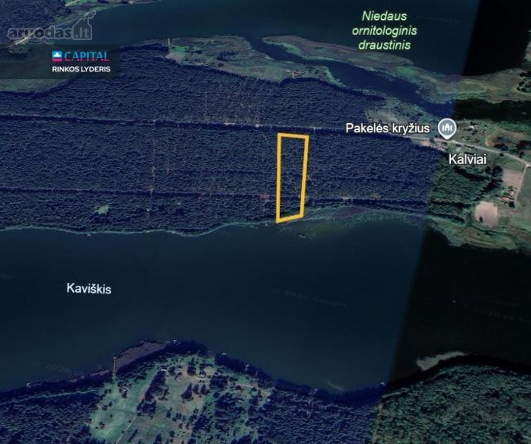 Parduodamas 1,1 Ha Sklypas Prie Ežero Lazdijų - nuotraukos Nr. 2