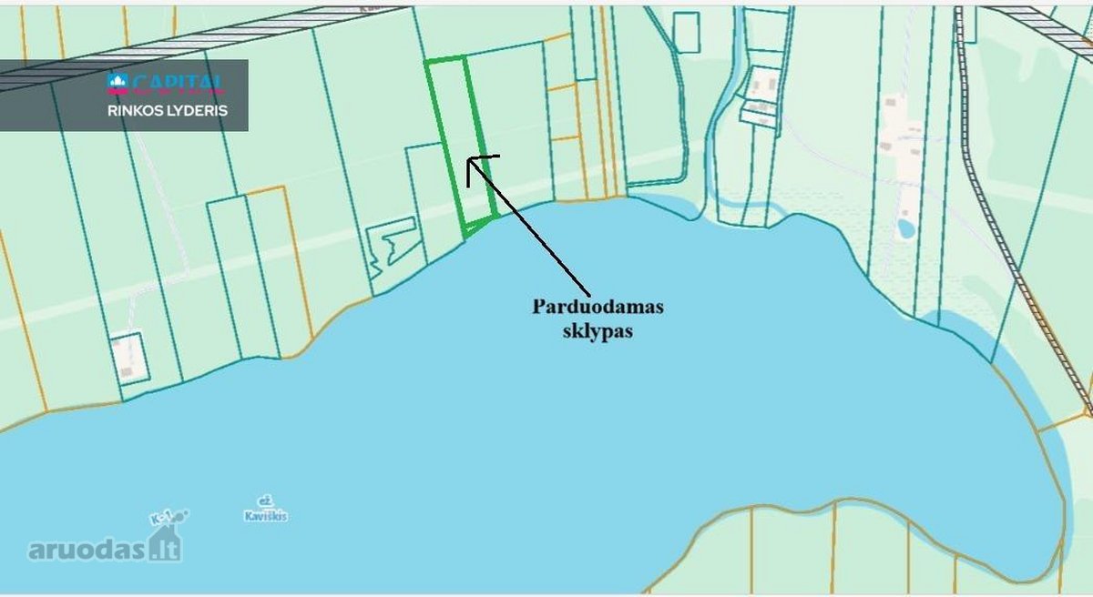 Parduodamas 1,1 Ha Sklypas Prie Ežero Lazdijų - nuotraukos Nr. 4