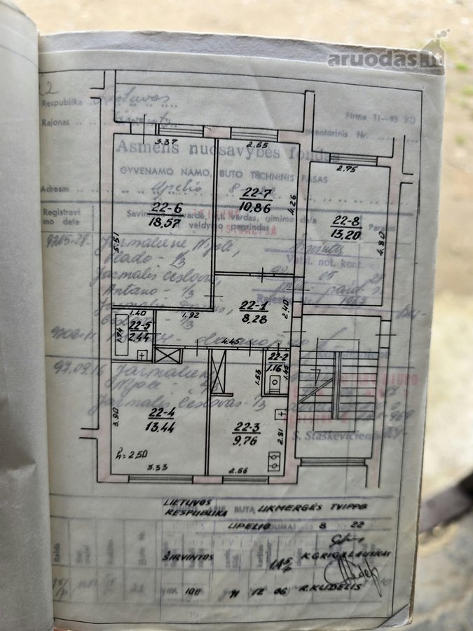 Parduodamas 4 kambarių butas su balkonu ir 4 - nuotraukos Nr. 12