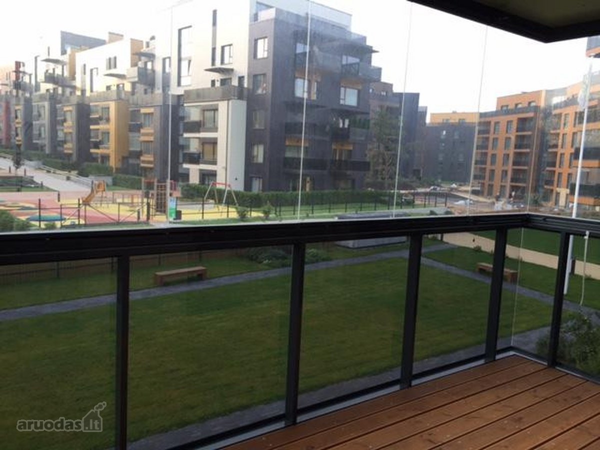 2 kambarių butas „Beržų terasose“  terasa  - nuotraukos Nr. 2