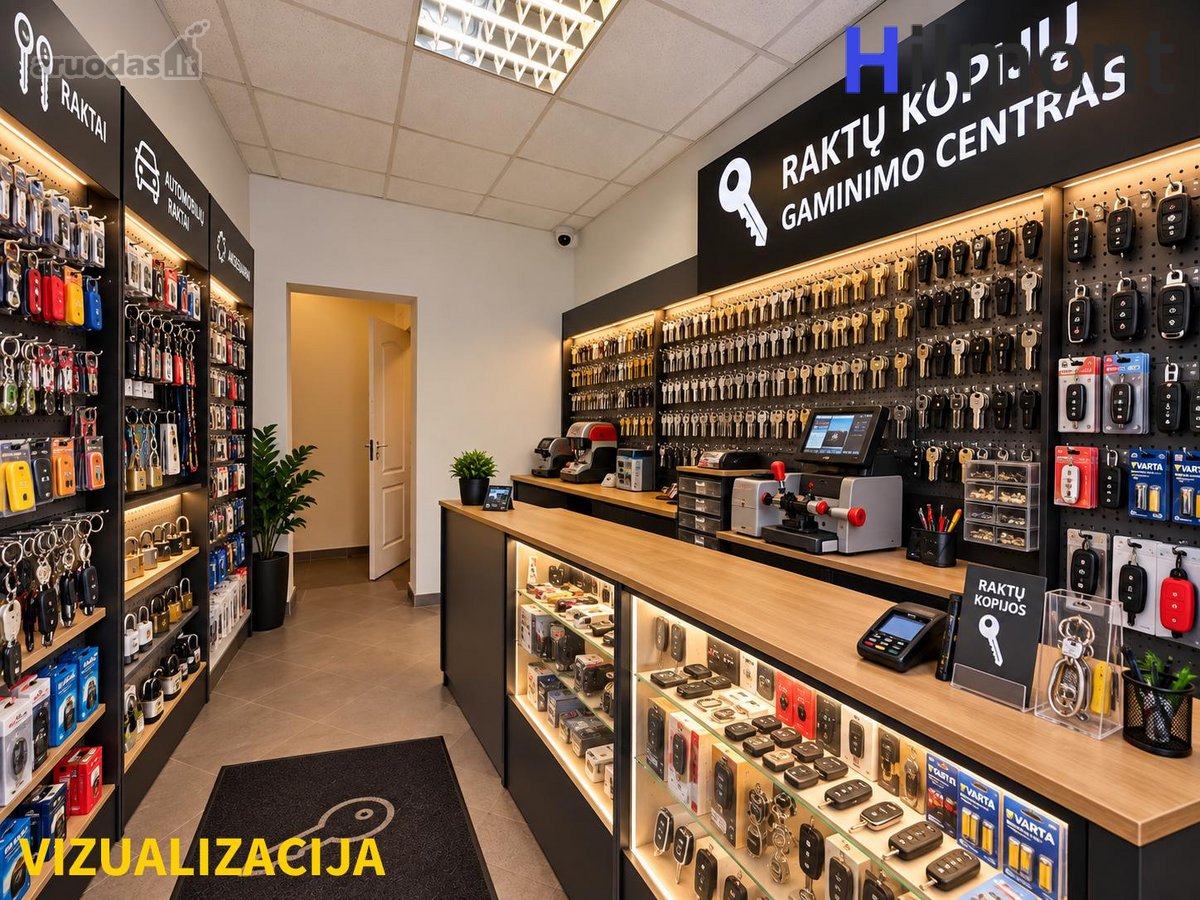 Išnuomojamos komercinės patalpos prie Maximos - nuotraukos Nr. 34