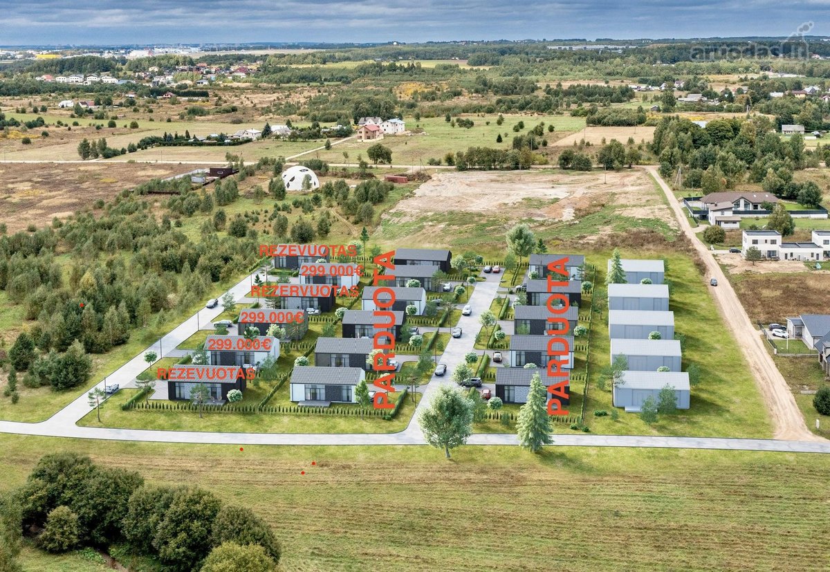 Naujas 22 nuosavų namų kvartalas "Daškūnų - nuotraukos Nr. 28