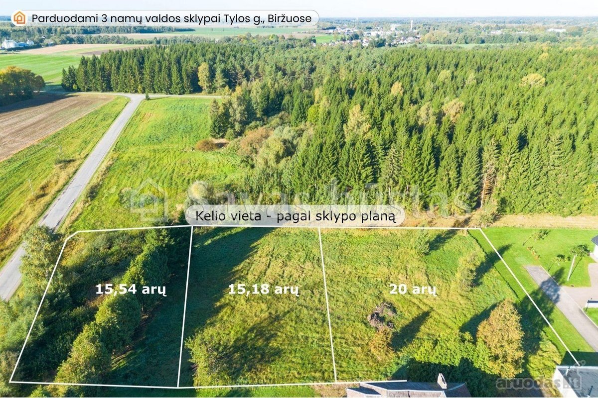 Parduodami 3 greta esantys namų valdos - nuotraukos Nr. 4